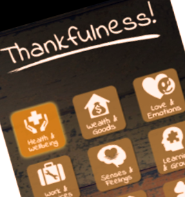 An app that makes you happy: Thankfulness!